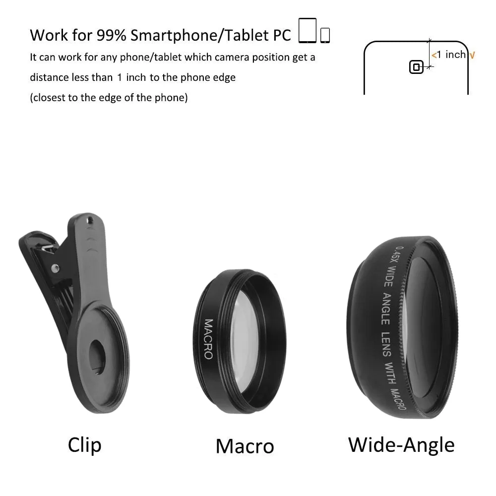Macro Lens Professional HD Phone Camera