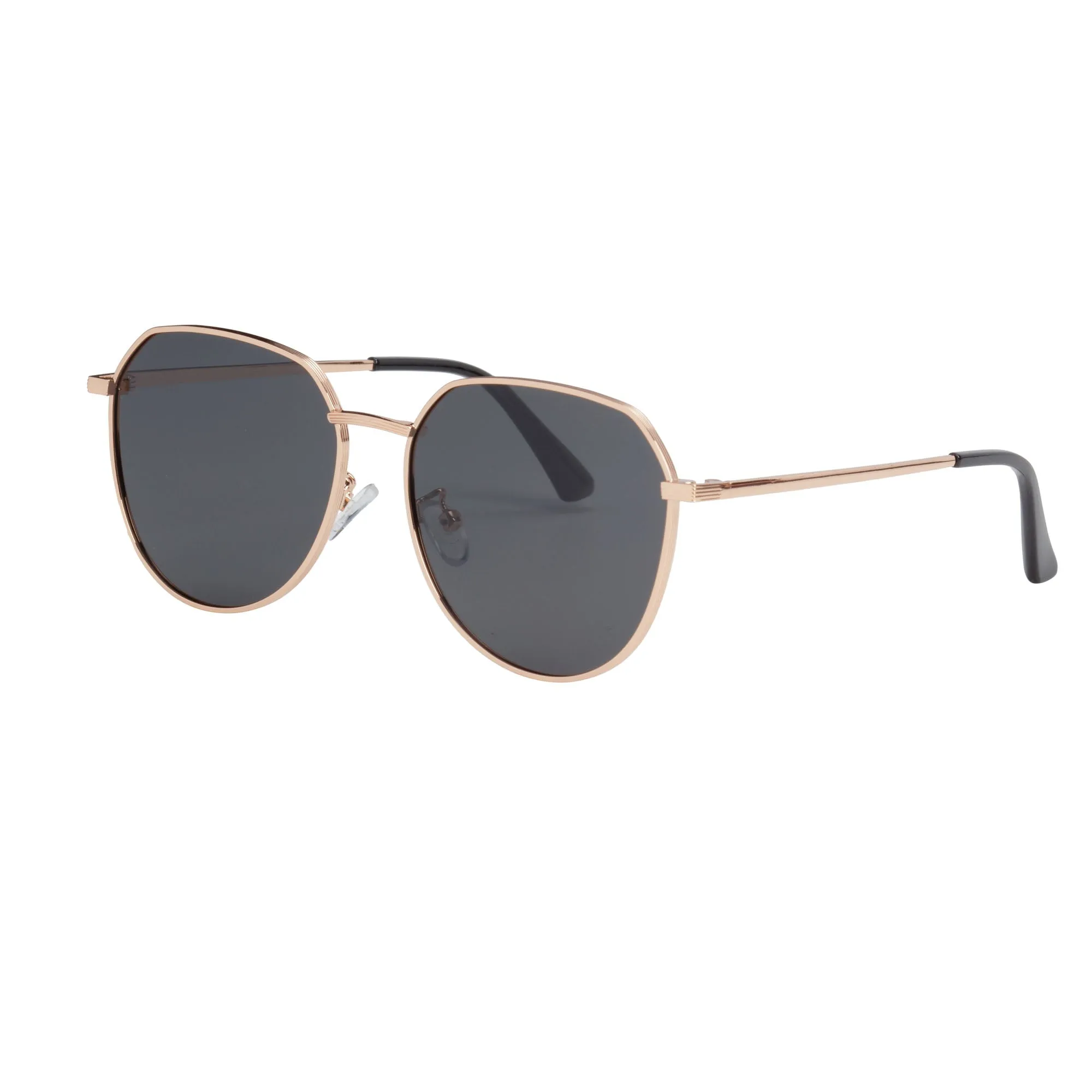 MAINE Gold Aviator Sunglasses