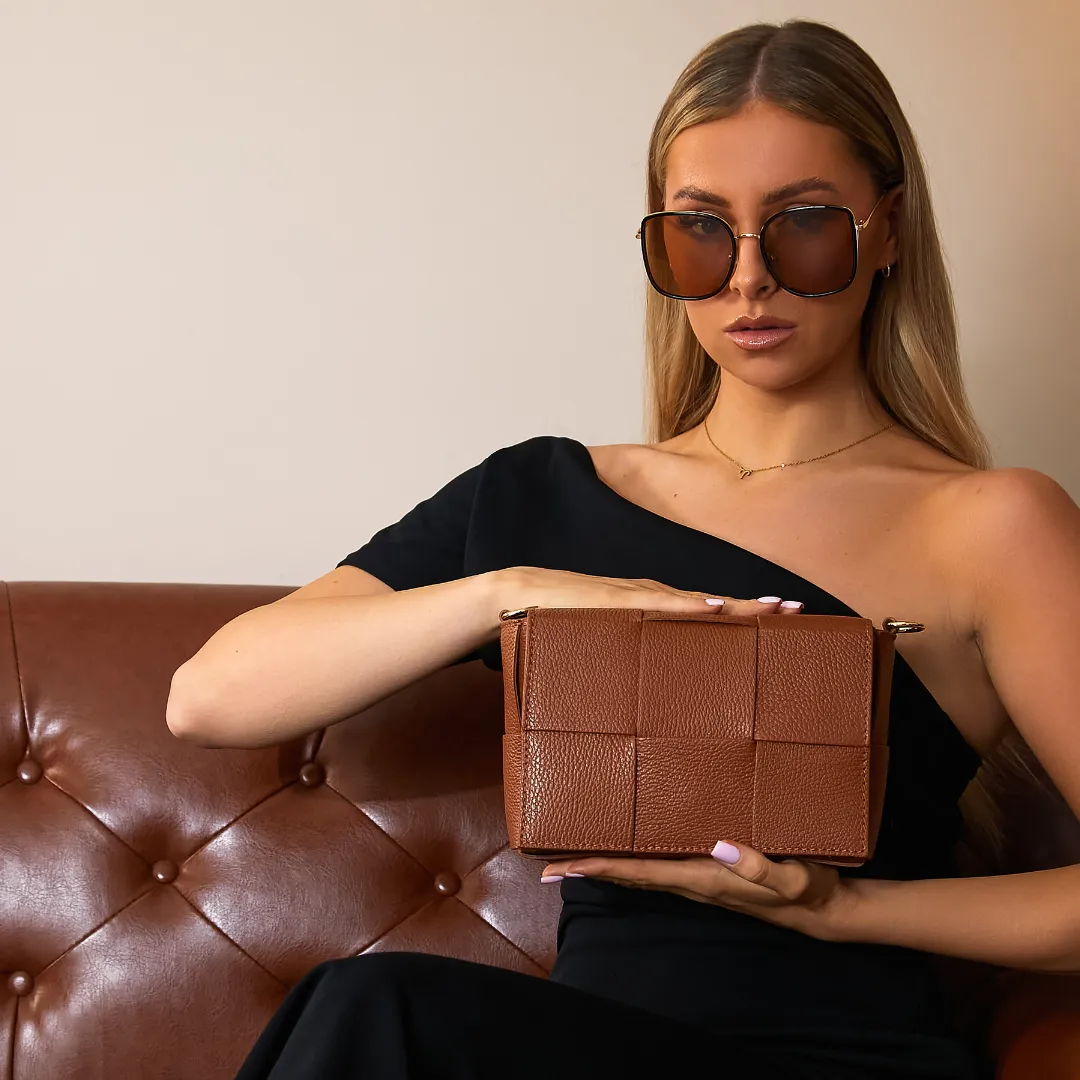 MAINE Gold Aviator Sunglasses