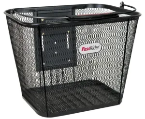 MARE LUXE BICYCLE BASKET BLACK FAST LOCK