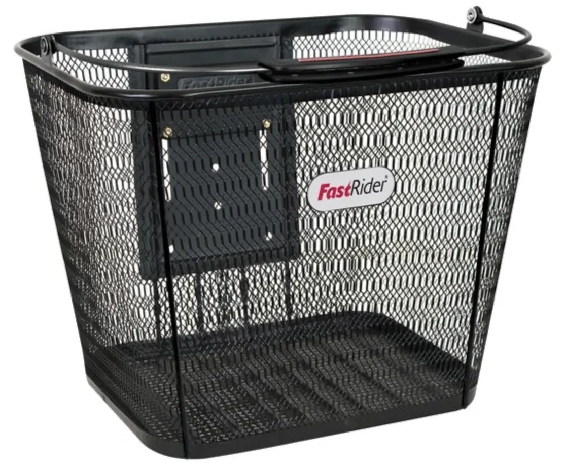 MARE LUXE BICYCLE BASKET BLACK FAST LOCK