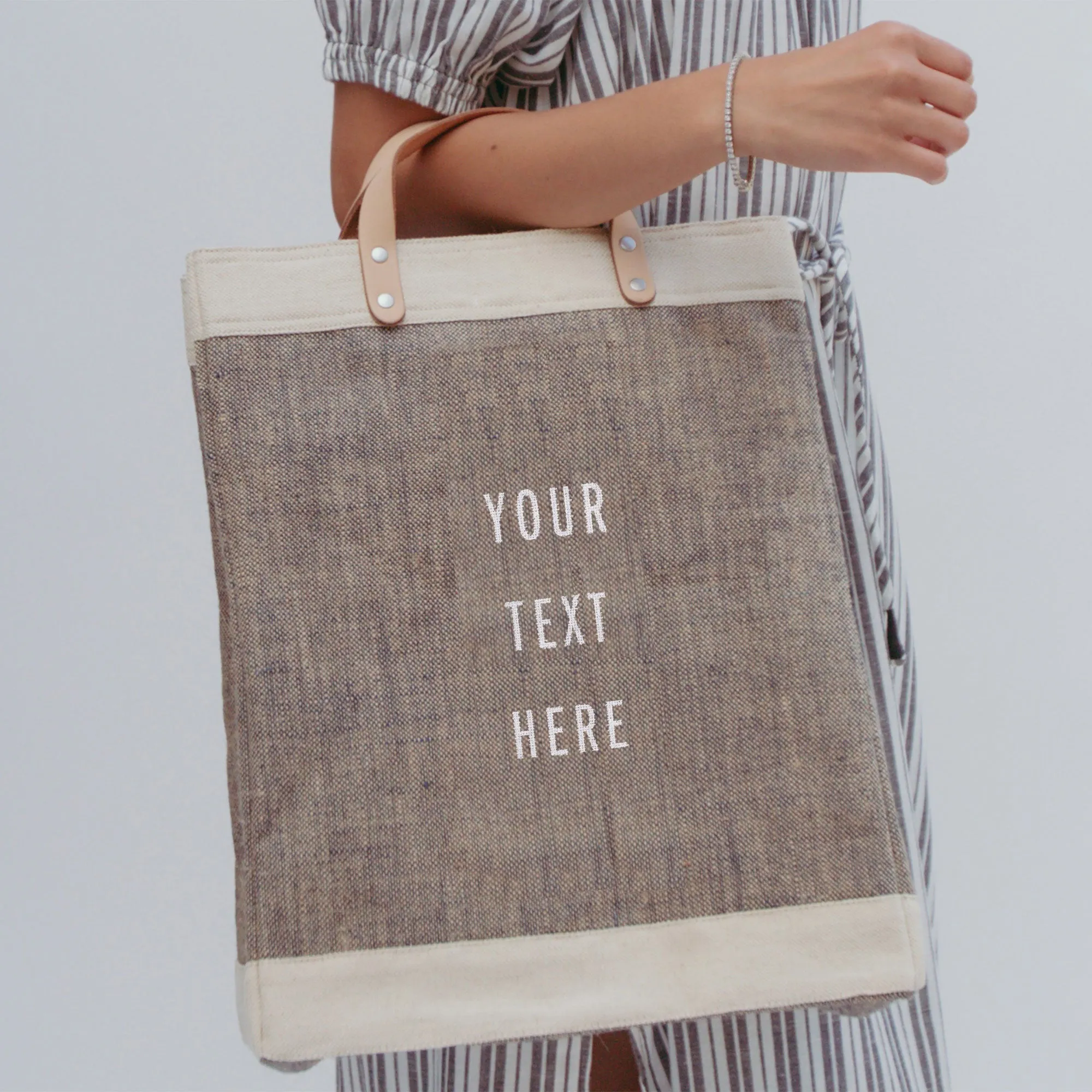Market Bag in Chambray (003CHM)