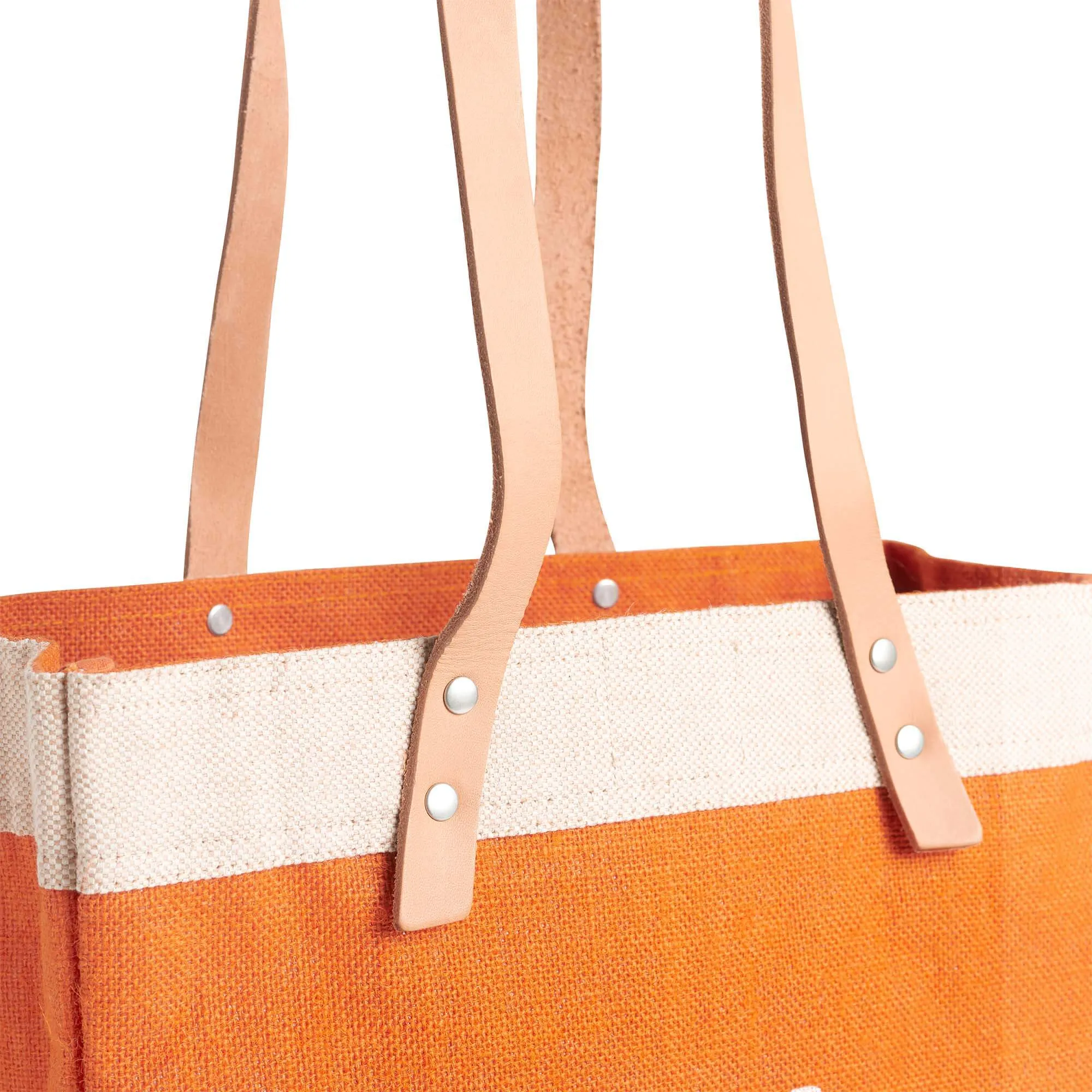 Market Tote in Citrus (034OR) | Estimated Delivery: April 2025