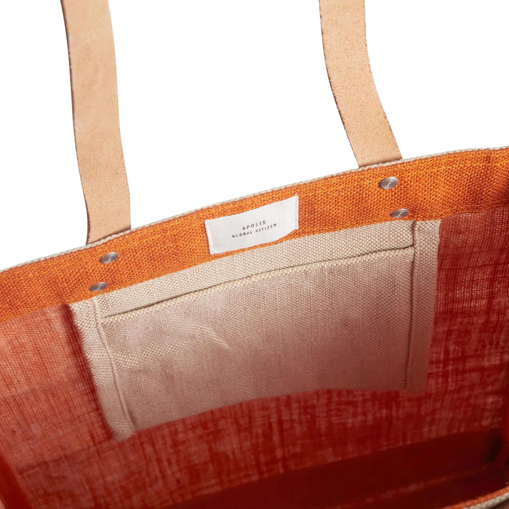 Market Tote in Citrus (034OR) | Estimated Delivery: April 2025