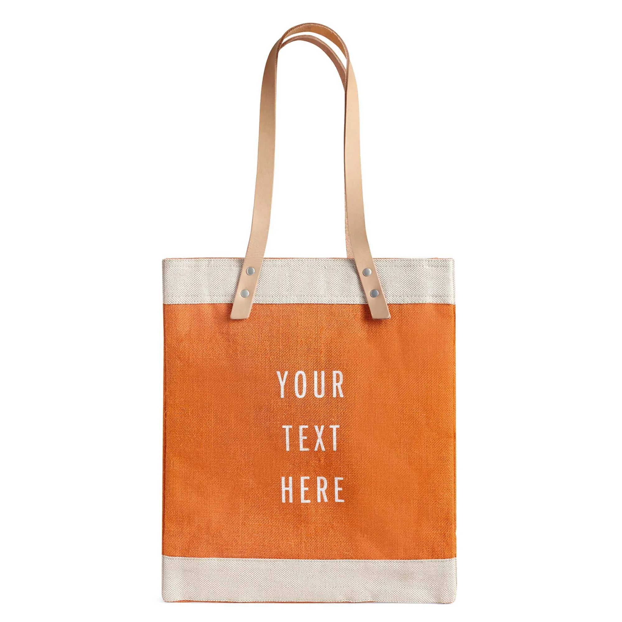 Market Tote in Citrus (034OR) | Estimated Delivery: April 2025