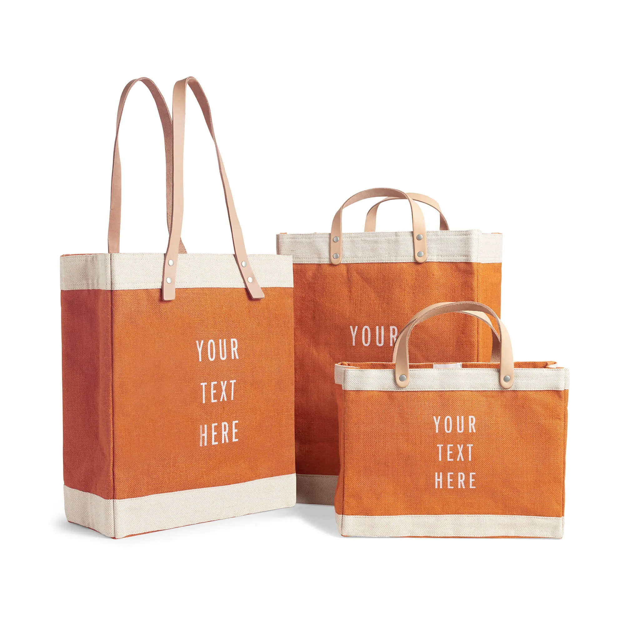 Market Tote in Citrus (034OR) | Estimated Delivery: April 2025