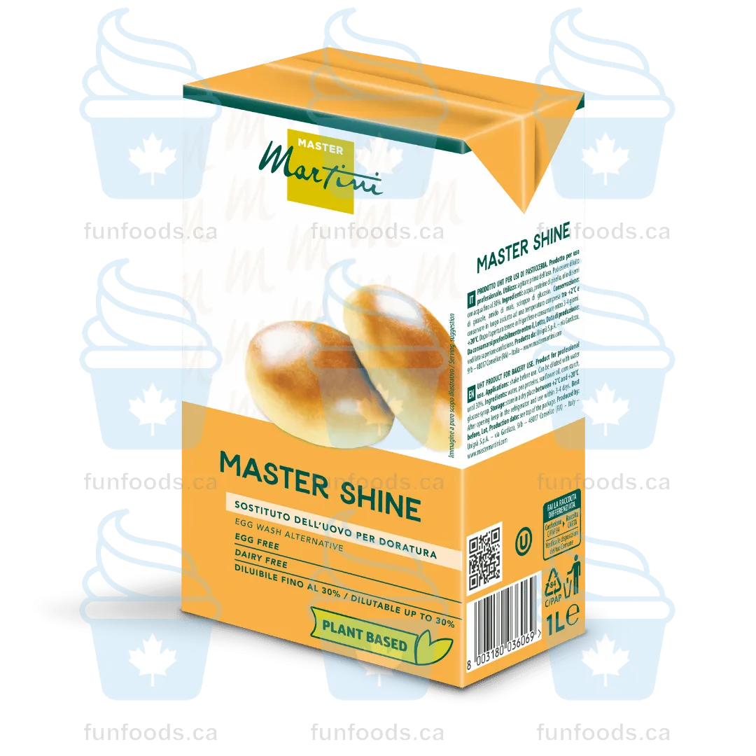 Master Shine Plant Based Eggwash Alternative - 10L BIB - Master Martini Canada