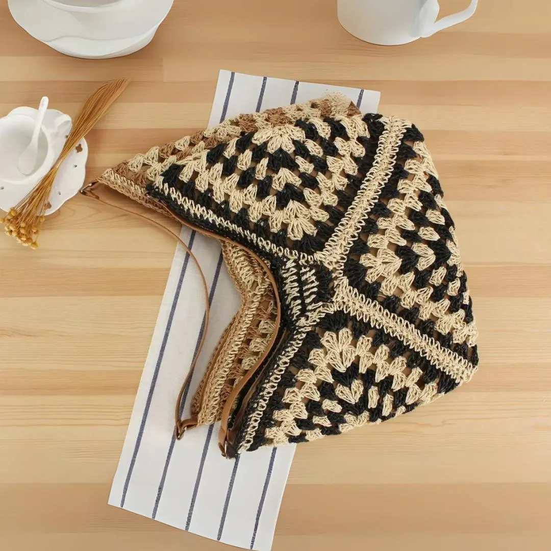 Maya™ | Vintage Crochet Tote Bag