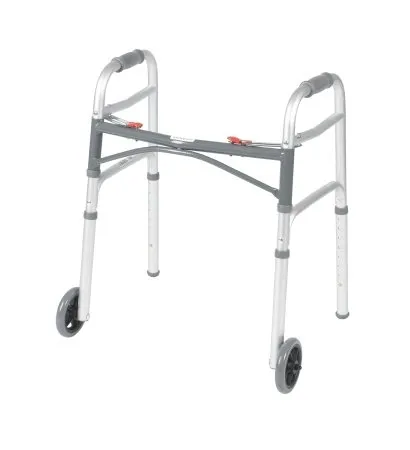 McKesson Folding Steel Frame Commode with 8 QT Bucket - 4 Each / Case - 48643304