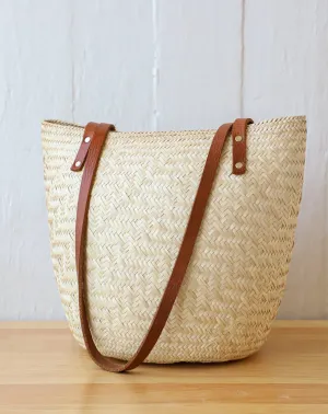 Medium Handwoven Tote | Baja Basket "As Is"