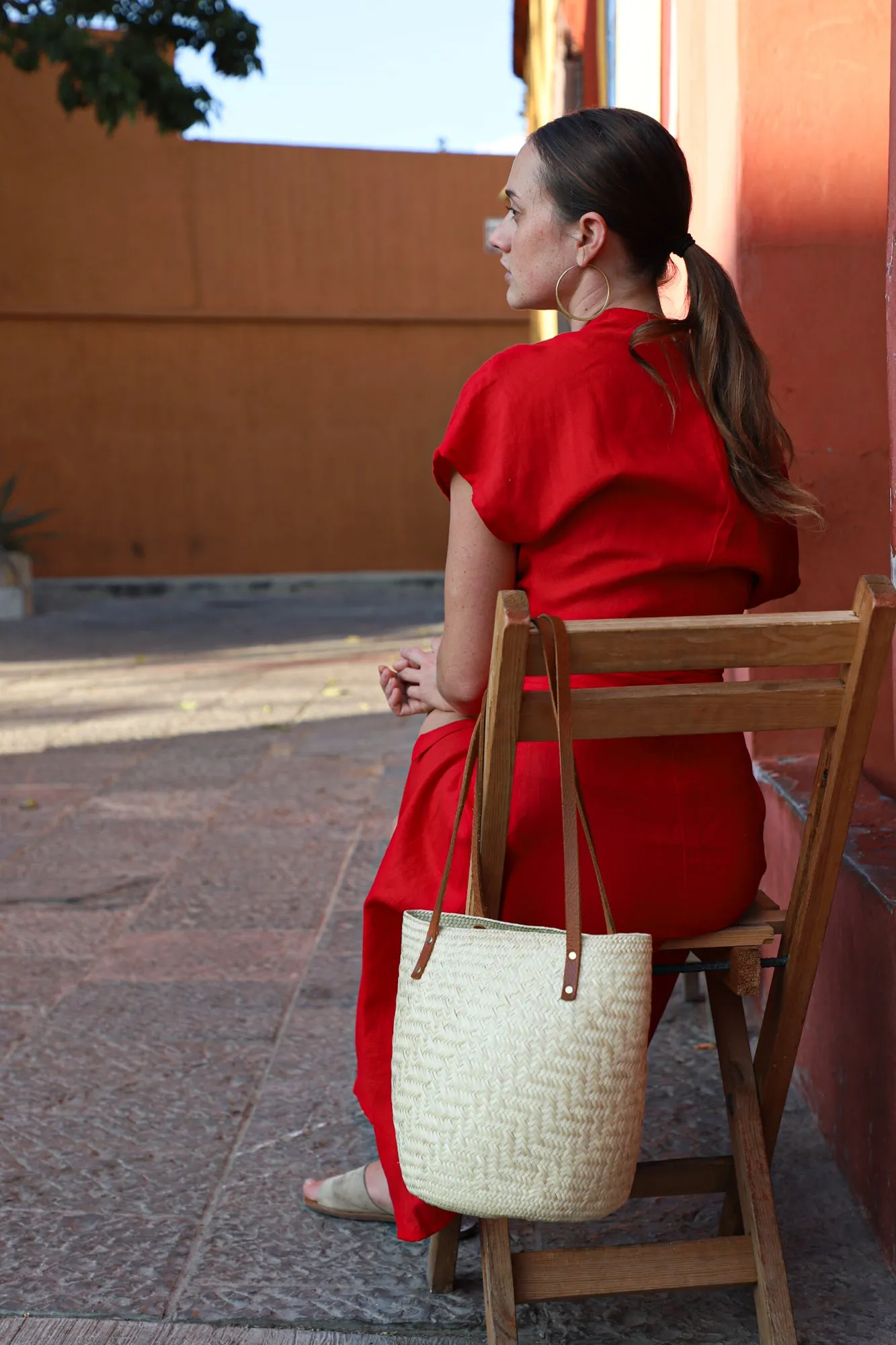 Medium Handwoven Tote | Baja Basket