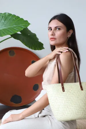 Medium Handwoven Tote | Baja Basket