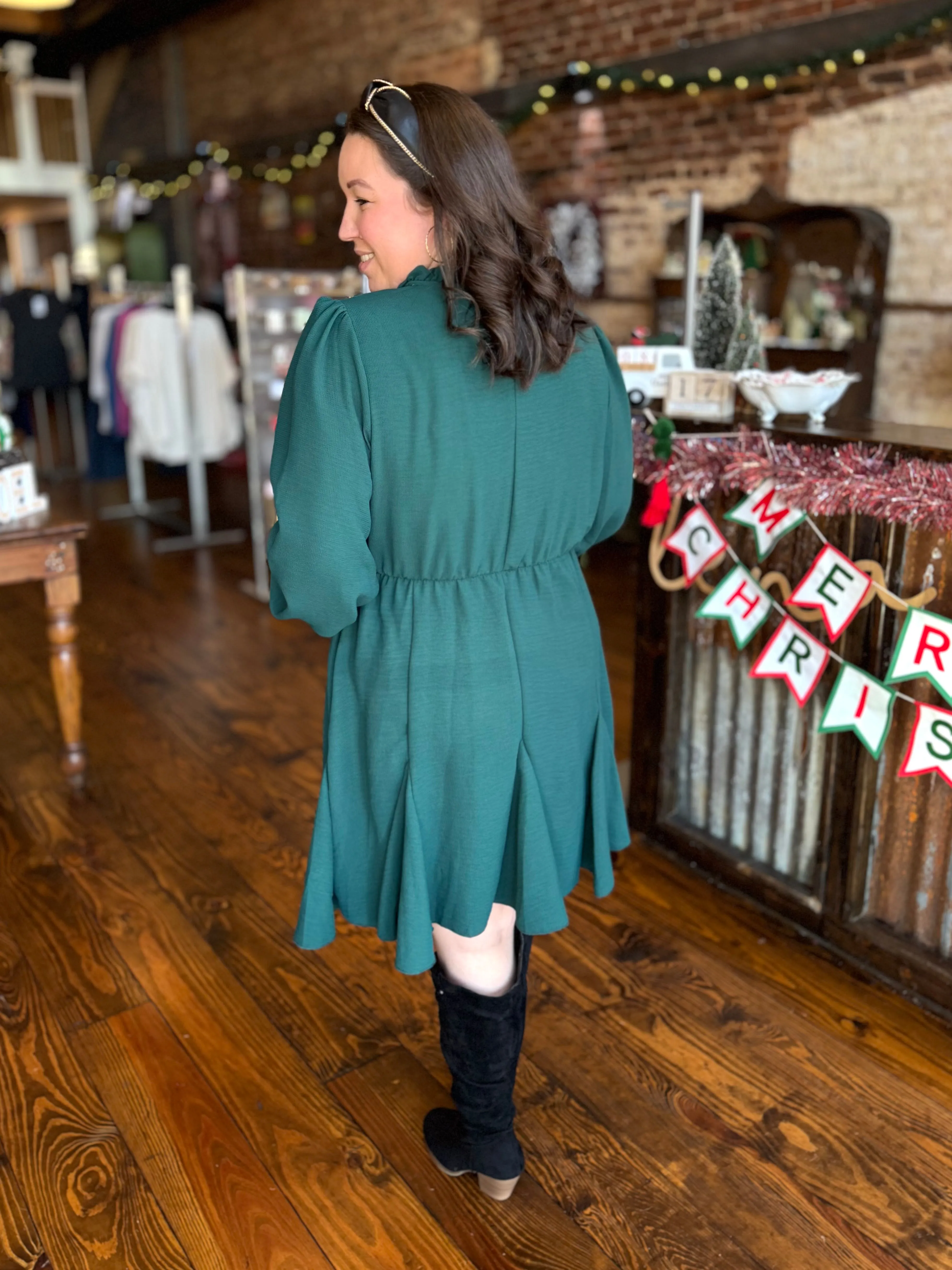 Meet Me at The Mistletoe Dress