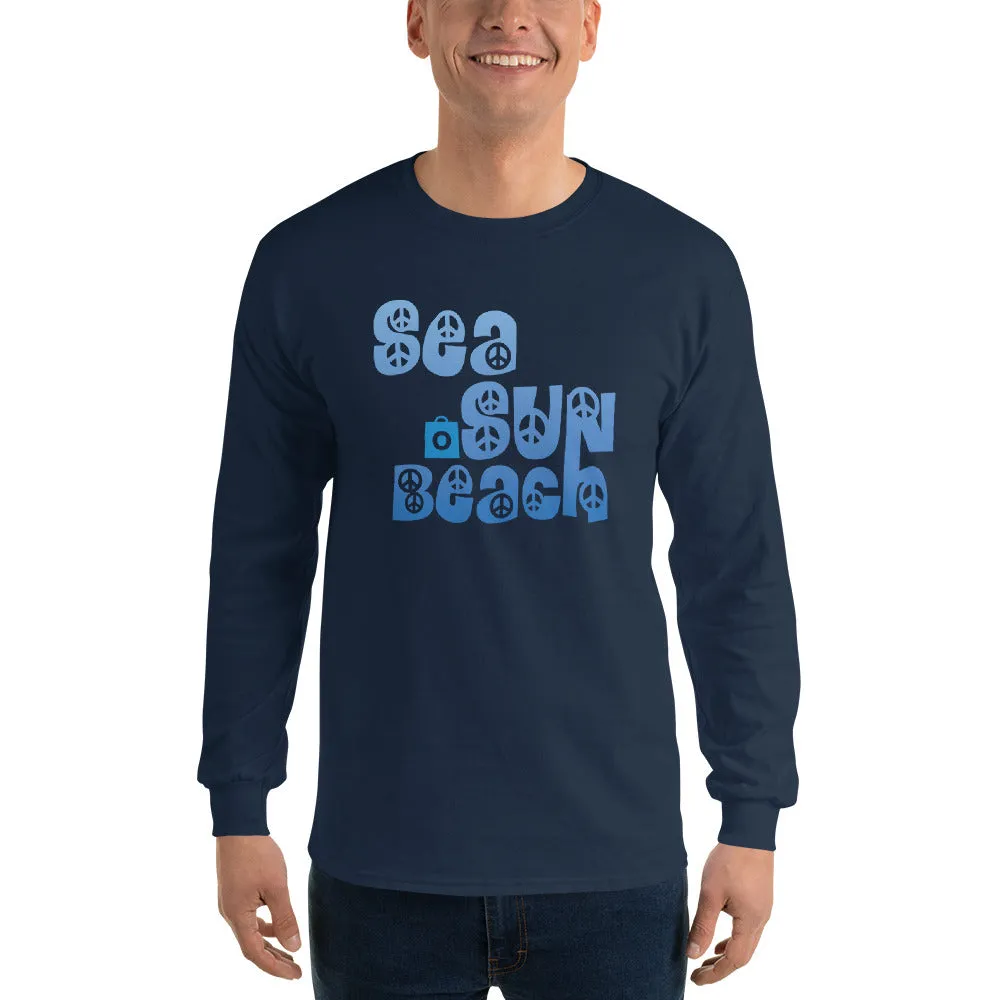Men's Long Sleeve T-Shirt - Here Comes the Sun