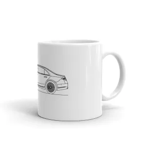 Mercedes-Benz S 500 W223 silhouette Mug