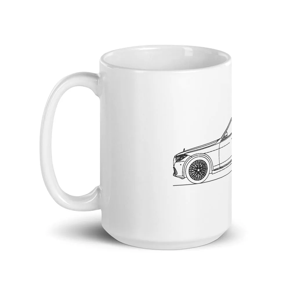 Mercedes-Benz S 500 W223 silhouette Mug