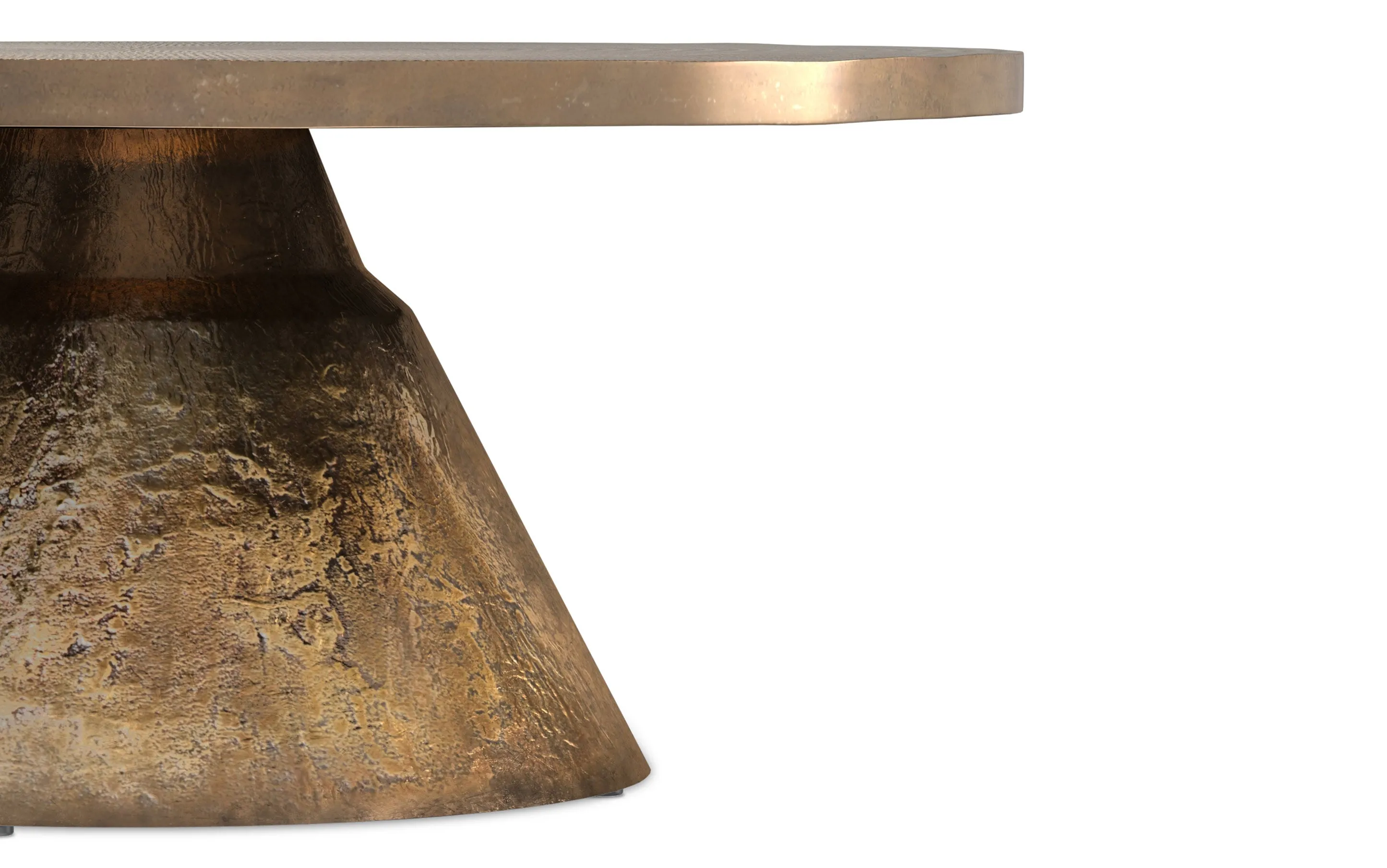 Michelle Cast Aluminum Coffee Table