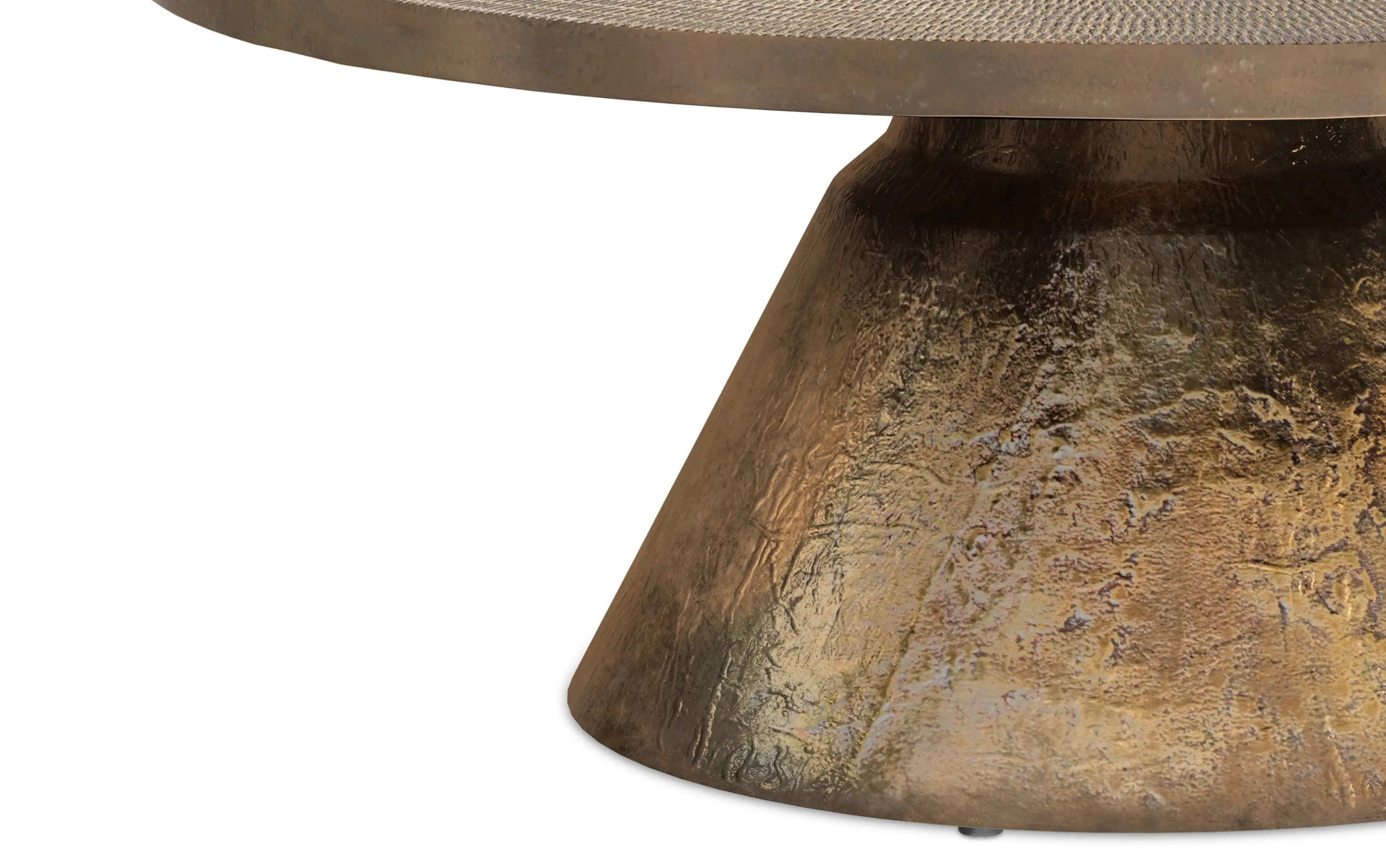 Michelle Cast Aluminum Coffee Table