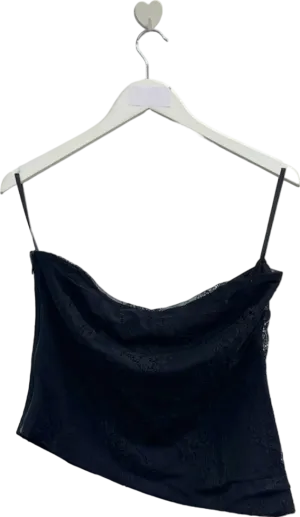 Michelle Keegan Black Lace Top UK 14