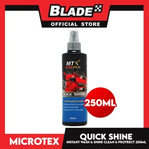 Microtex Quick Shine MB-QS250 250ml Instant Wash And Shine