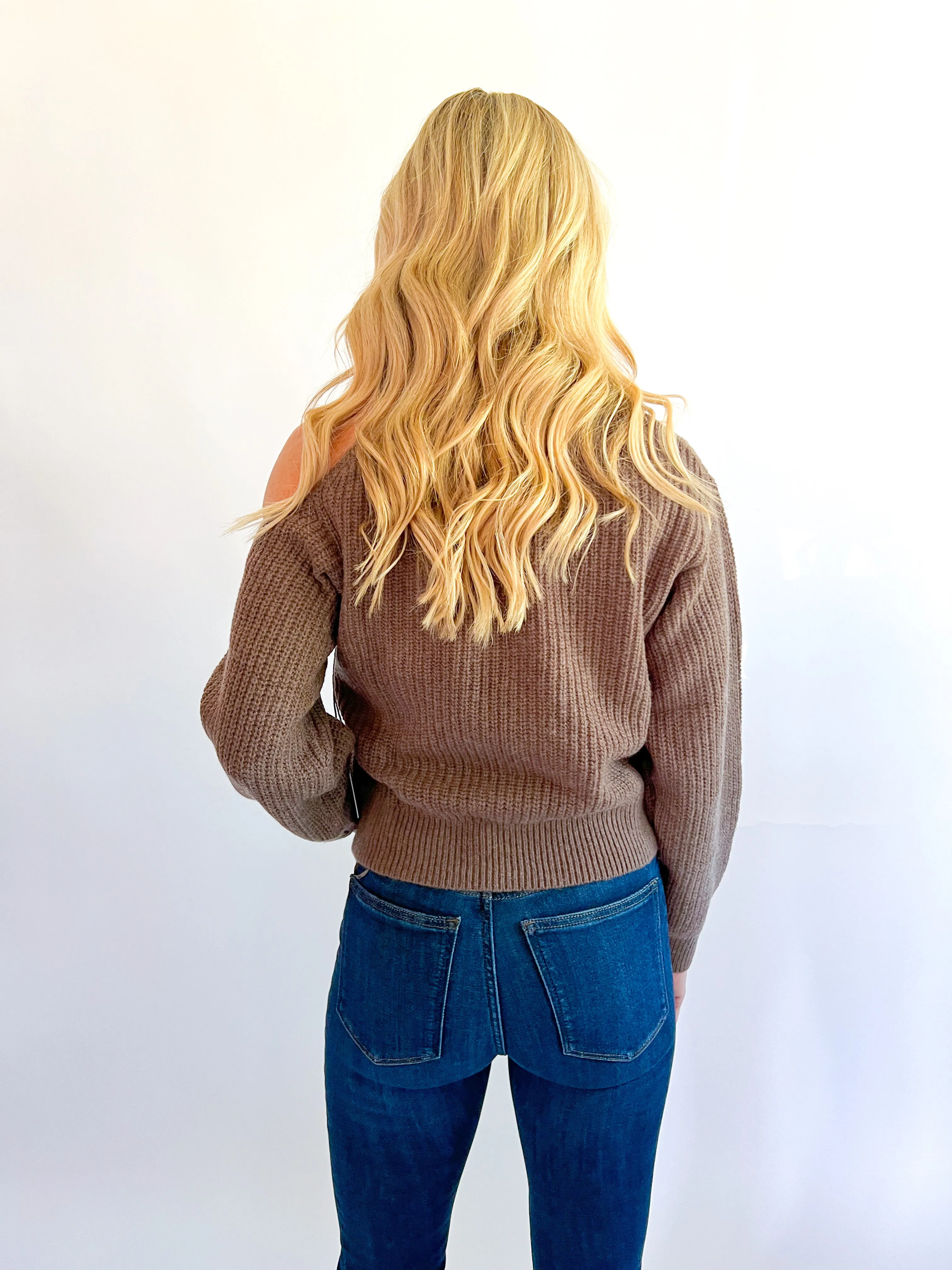 Millicent Cold Shoulder Sweater