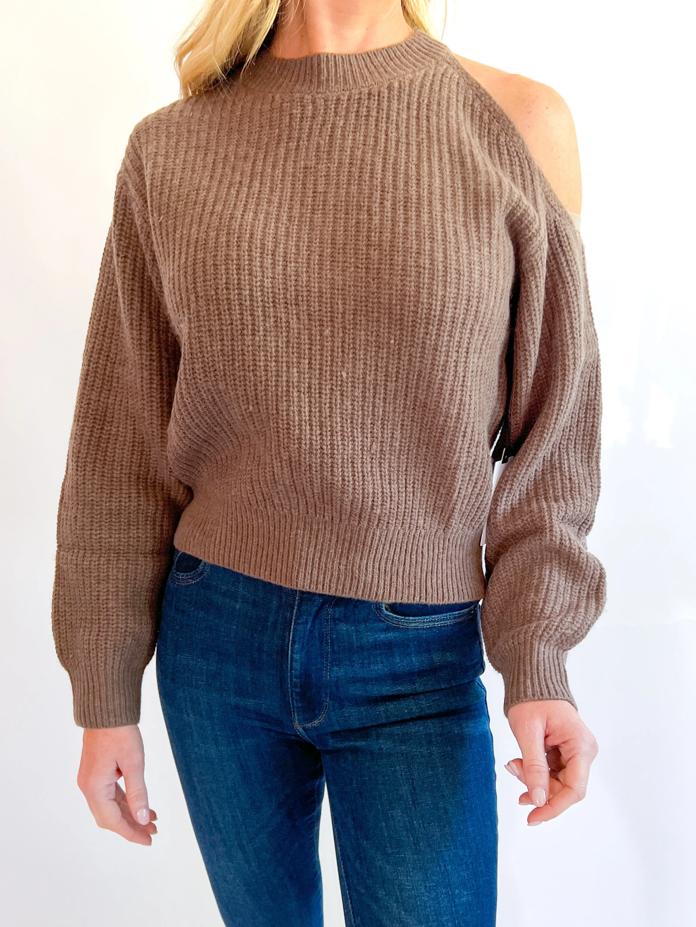Millicent Cold Shoulder Sweater