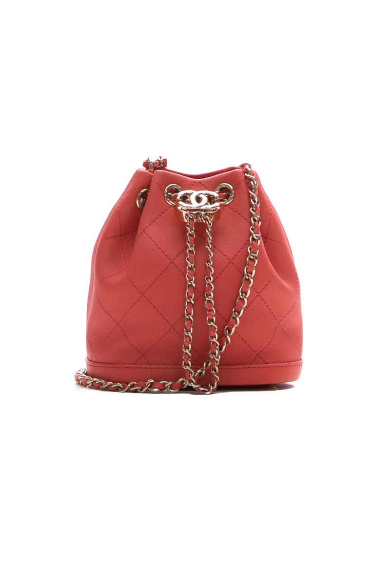 Mini Drawstring CC Bucket Bag