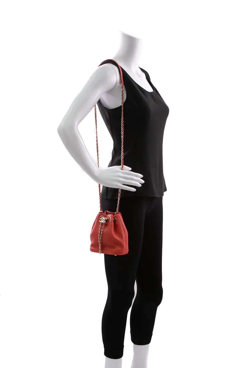 Mini Drawstring CC Bucket Bag