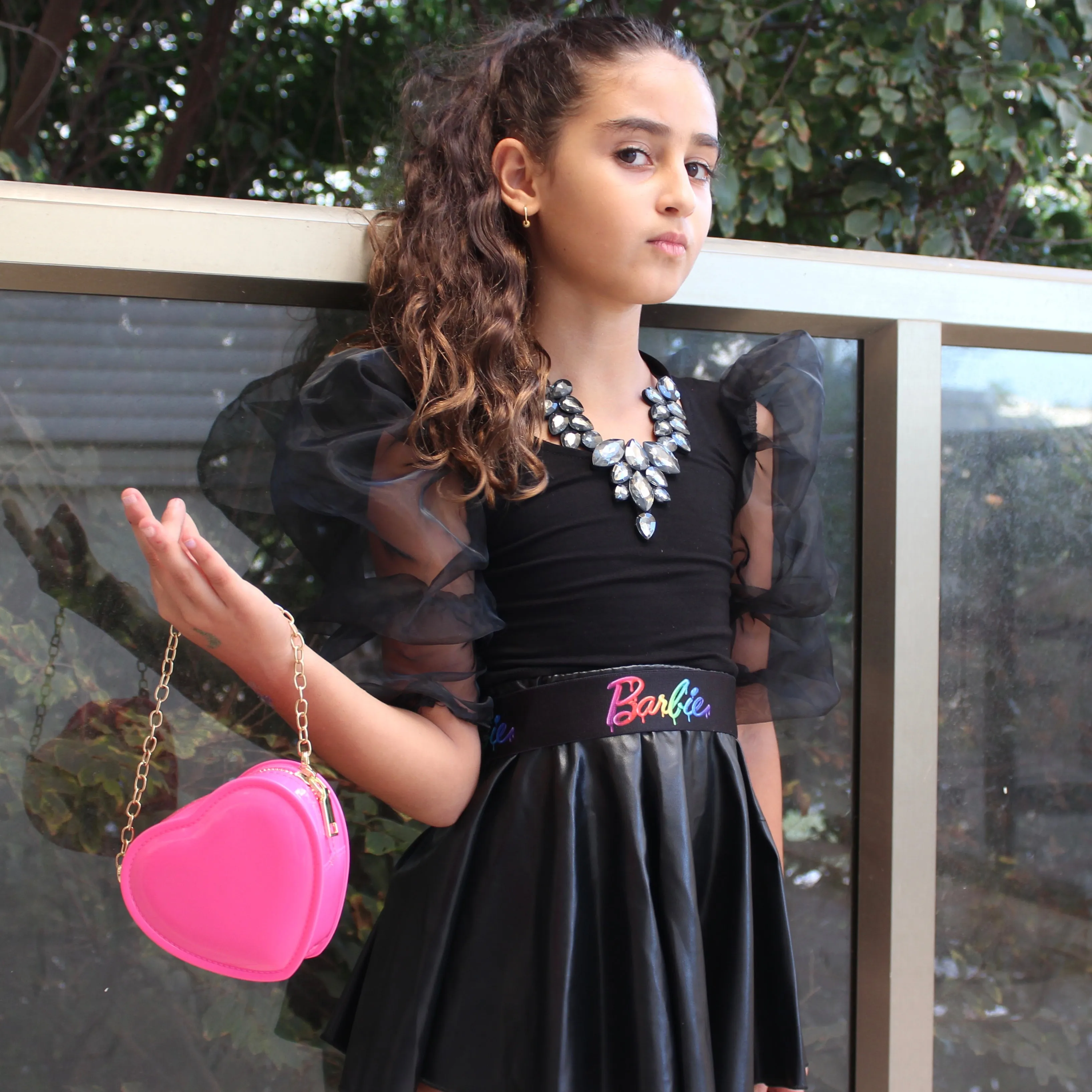 Mini Heart Jelly Purse