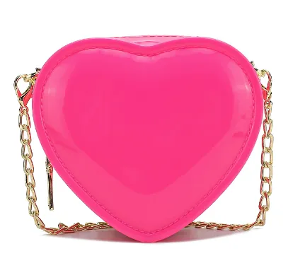 Mini Heart Jelly Purse