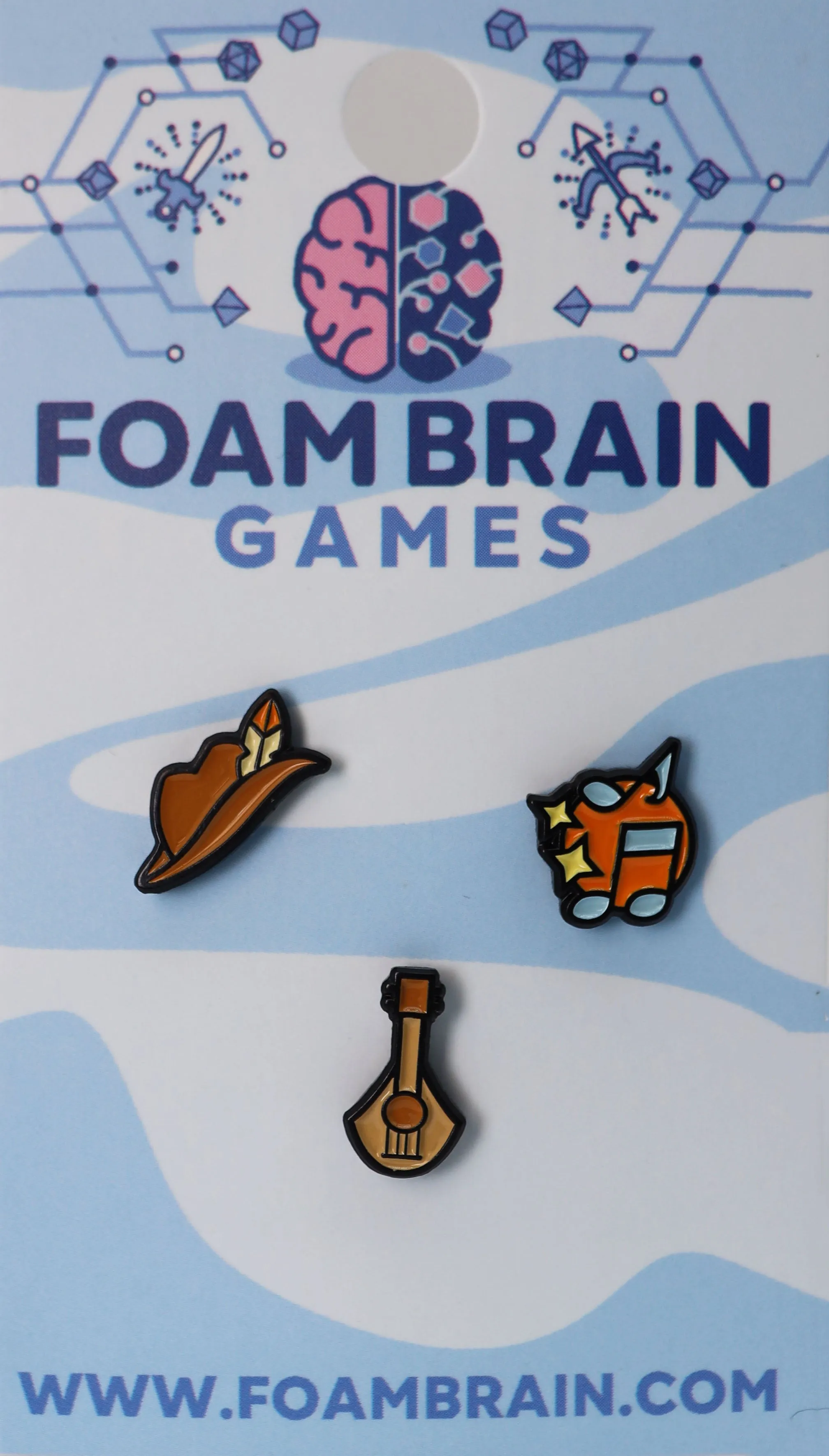 Mini Pins: Bard Pack