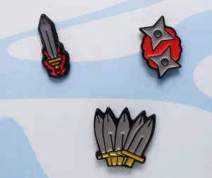 Mini Pins: Weapons Pack