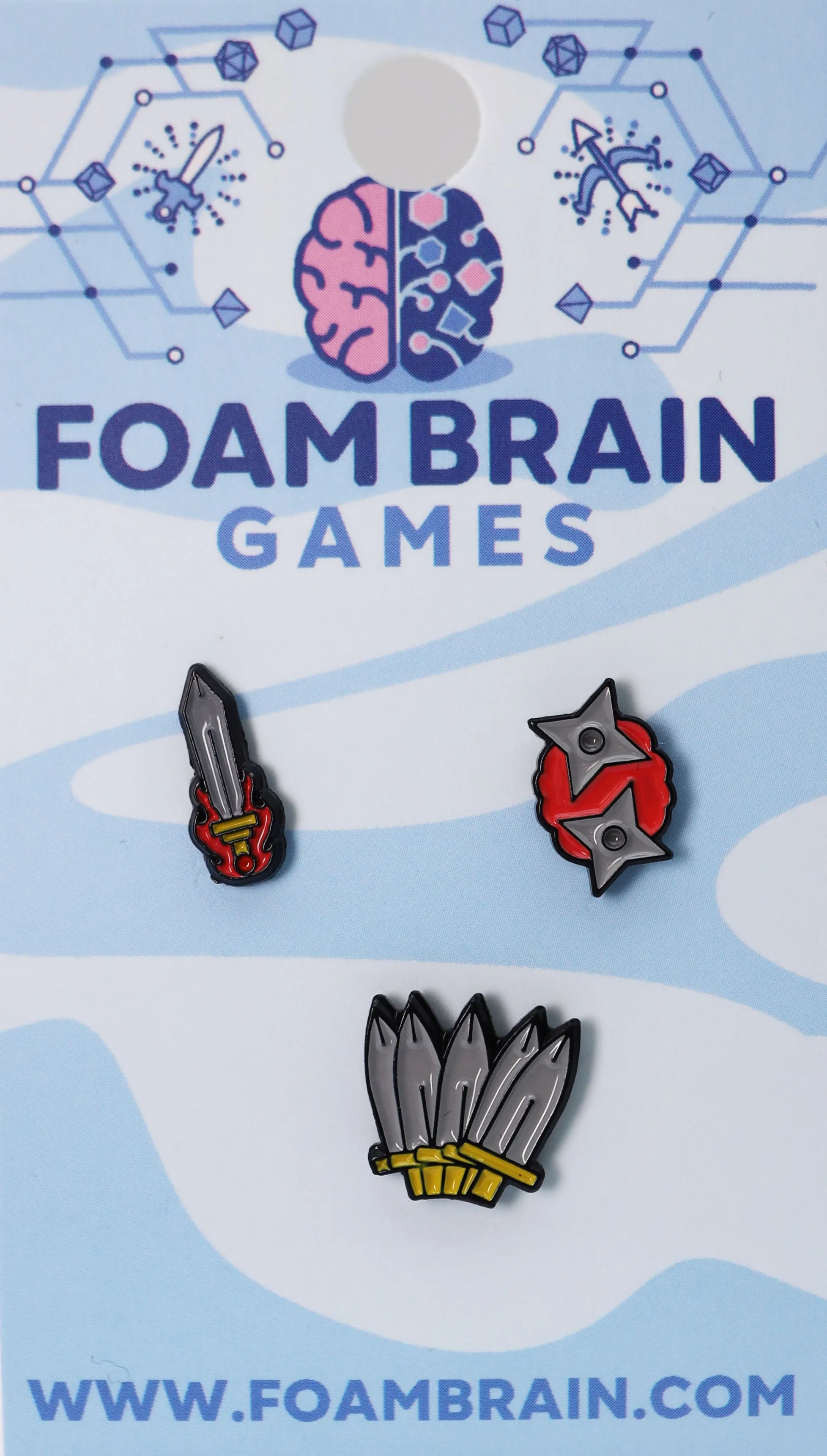 Mini Pins: Weapons Pack