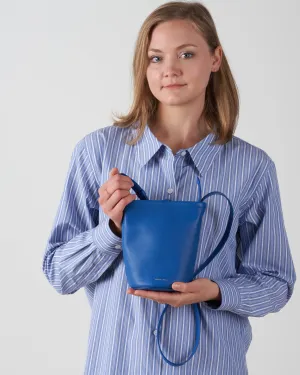 mini zip bucket bag - elettrico
