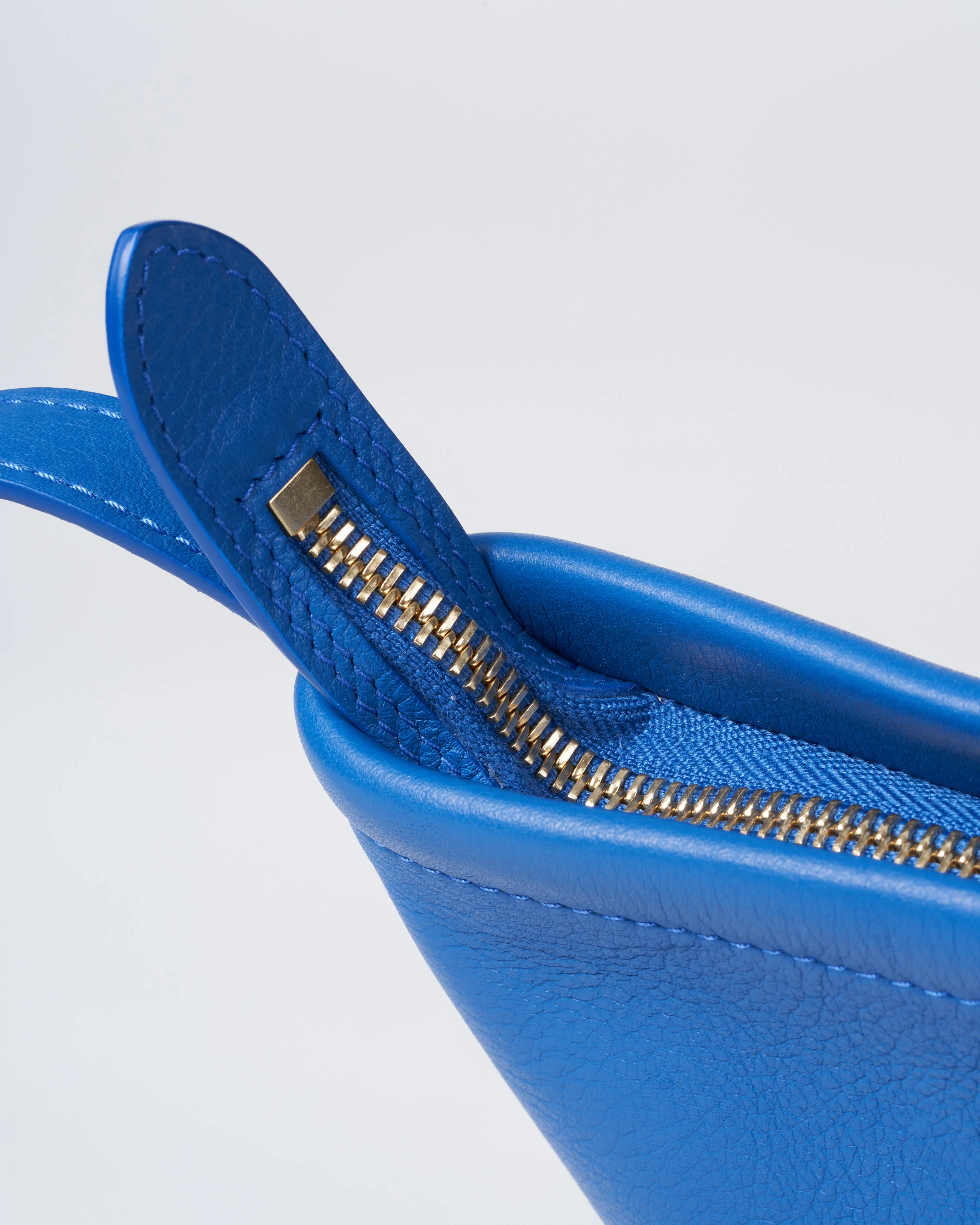 mini zip bucket bag - elettrico