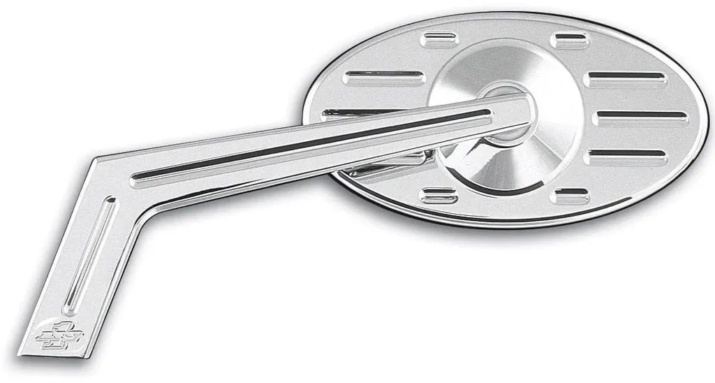 Mirror - Weekend Warrior Ball Milled Stem with Ball Milled Oval Head SKU: TM-102330/ 102340