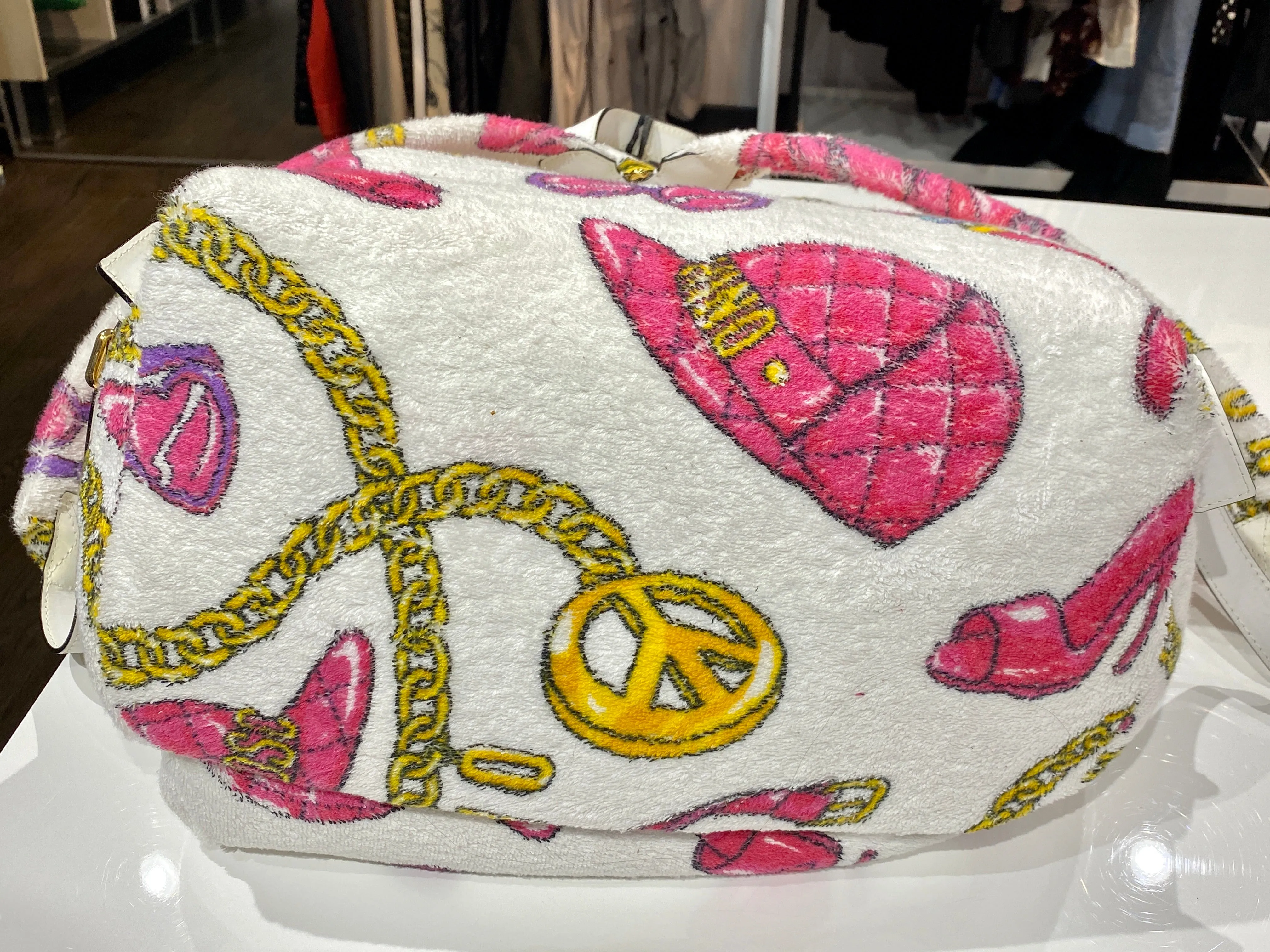 Moschino Beach Towel Backpack