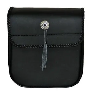 MOTORCYCLE MOTORBIKE BRAIDED SMALL SISSY BAR TRAVEL BAG NEW