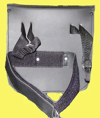 MOTORCYCLE MOTORBIKE BRAIDED SMALL SISSY BAR TRAVEL BAG NEW