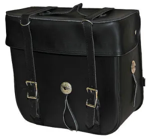 MOTORCYCLE MOTORBIKE PLAIN MEDIUM SISSY BAR TRAVEL BAG NEW