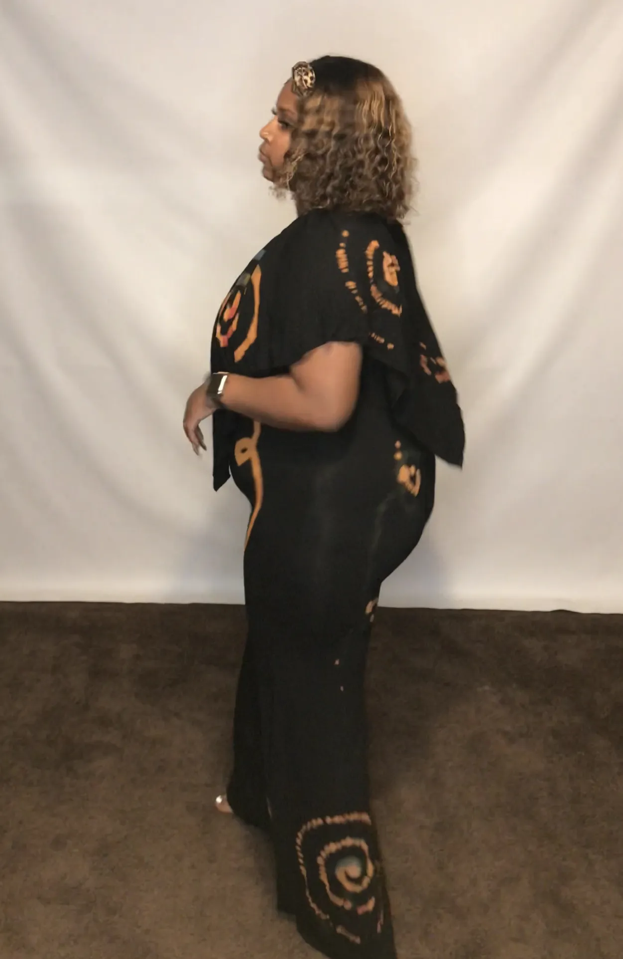 Multi Swirl Jump Suit