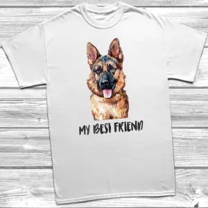My Best Friend German Shepherd T-Shirt