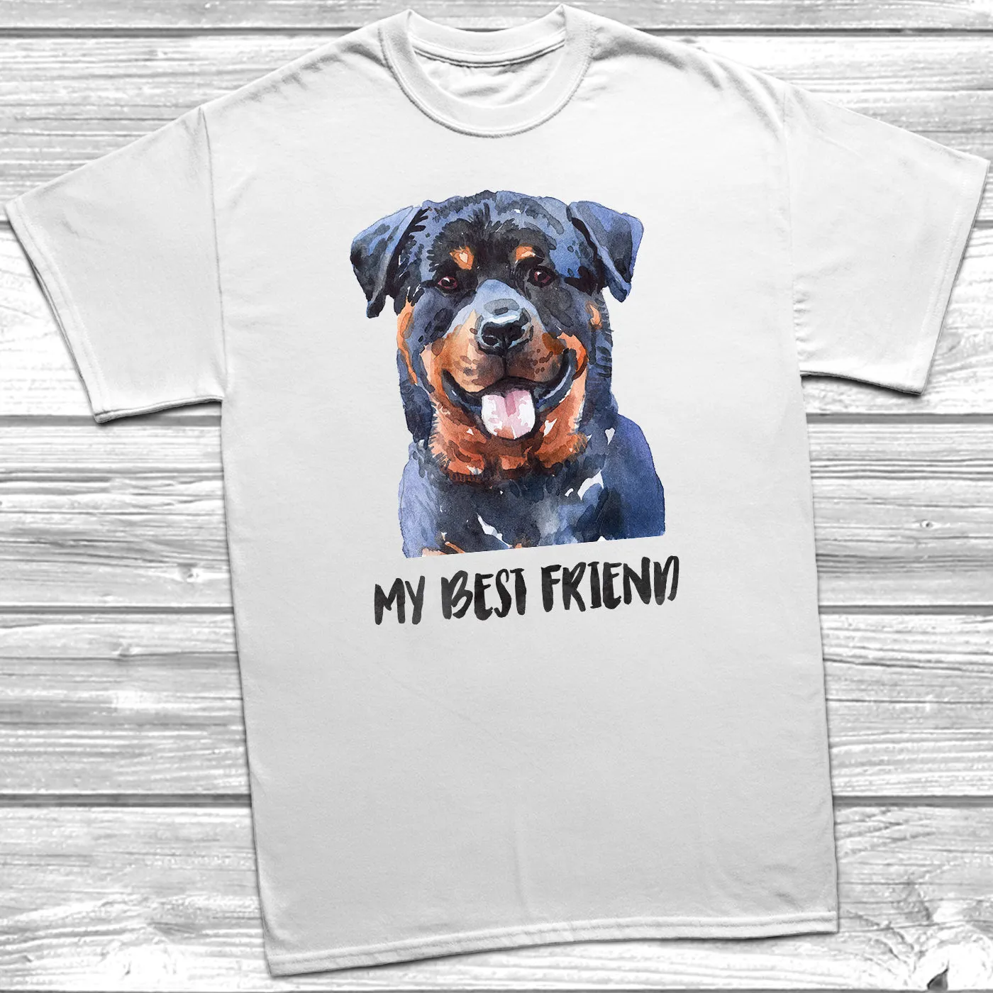 My Best Friend Rottweiler T-Shirt
