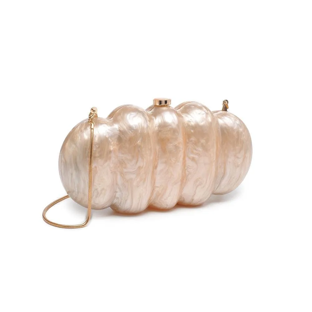 Myla evening bag: Champagne