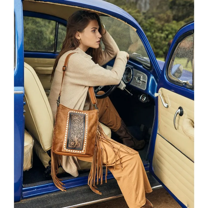Myra Bag Ecdemo Hand-Tooled Bag