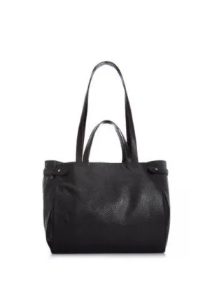 Nadia Black Shopper Bag