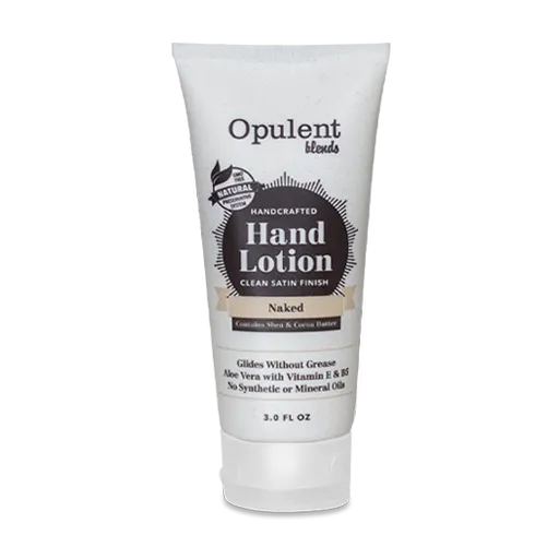 Naked (Scent Free) - All Natural Hand Lotion Travel Size