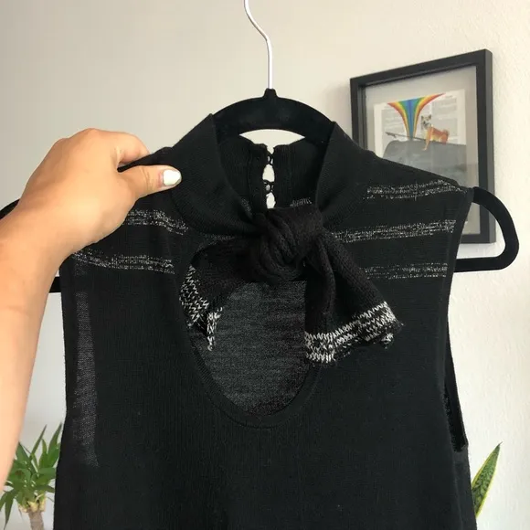 Nanette Lepore black dress with bow