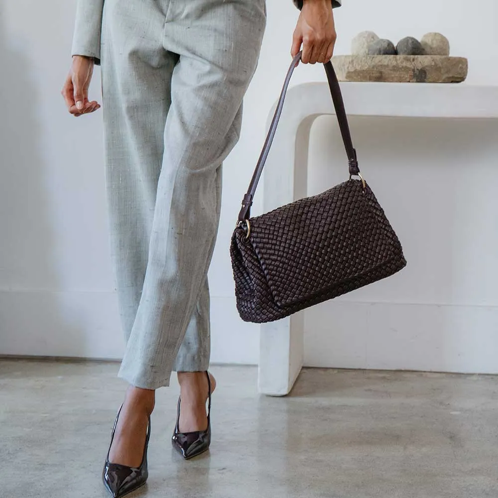 Natalia Saddle Recycled Vegan Shoulder Bag