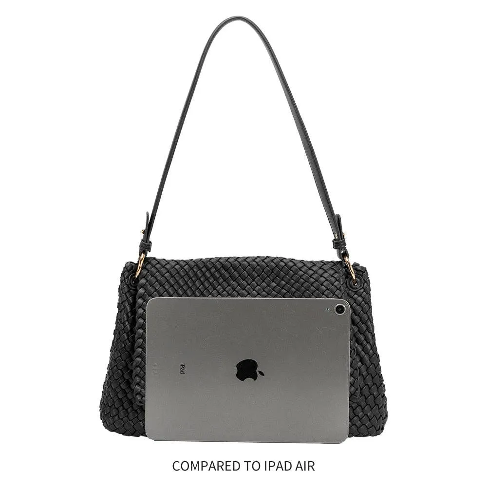 Natalia Saddle Recycled Vegan Shoulder Bag